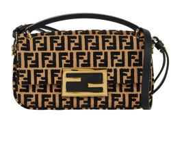 Mini Phone Baguette, Raffia, Beige/Black, 2390501, E/B/DB/S, 3*